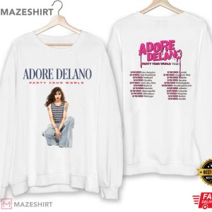 Adore Delano World Tour 2023 Gift For Fan T Shirt 2