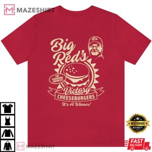 Kansas City Chiefs Big Reds Cheeseburger T Shirt 4