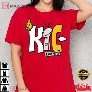 KC Champs Shirt Kansas City Chiefs T Shirt 1