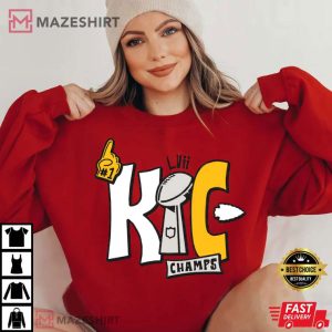 KC Champs Shirt Kansas City Chiefs T Shirt 3