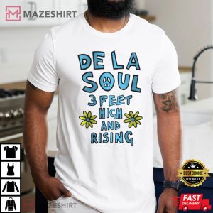De La Soul 3 Feet High And Rising Vintage T Shirt 2