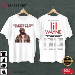 Lil Wayne Rapper 2023 Tour T Shirt 2