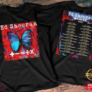 Ed Sheeran 2023 Tour Concert Fan Gift T-Shirt