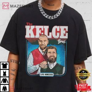 The Kelce Bros Football Champion Bowl T Shirt 1