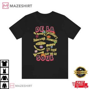 Vintage De La Soul Posdnuos Trugoy Maseo Golden Age Hip Hop T Shirt 3