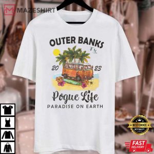 Outer Banks Pogue 2023 Paradise On Earth North Carolina T Shirt 4 1