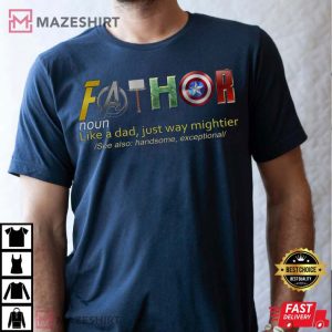 Father Thor Definition Avengers Mens Gift For Dad T Shirt 2