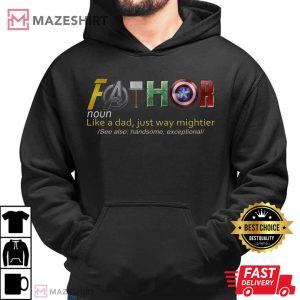 Father Thor Definition Avengers Mens Gift For Dad T Shirt 4