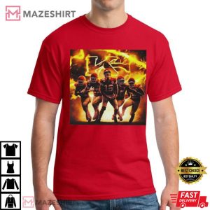 NFL Kansas City Chiefs American Football Team With Fire T Shirt 1