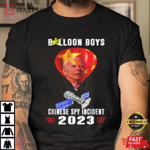 Chinese Surveillance Balloon Boys Biden T Shirt 2