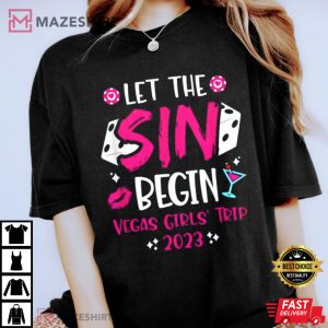 Girls Trip Vegas 2023 Vacation T Shirt 2