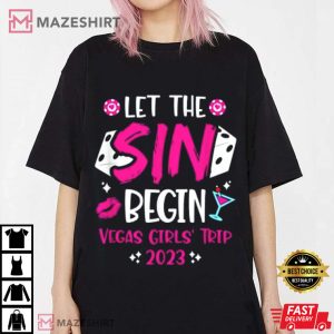 Girls Trip Vegas 2023 Vacation T Shirt 3