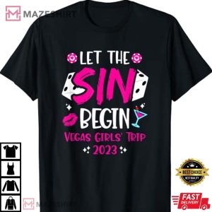 Girls Trip Vegas 2023 Vacation T Shirt 4