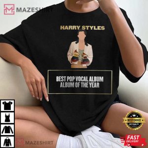 Harry Styles Grammys 2023 Nomination Trophy T Shirt 1