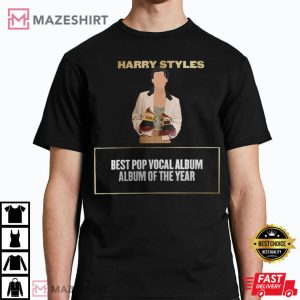 Harry Styles Grammys 2023 Nomination Trophy T Shirt 3