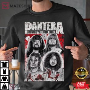 Pantera Cowboys From Hell Punk Rock Band T Shirt 3