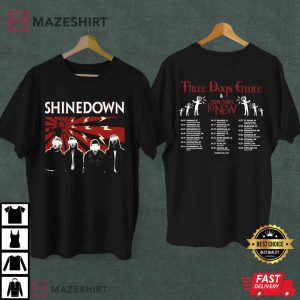 Shinedown Band The Revolutions Live 2023 Best T-Shirt