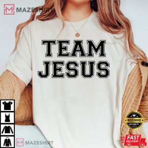 Team Jesus Christian Clothing Faith T Shirt 1