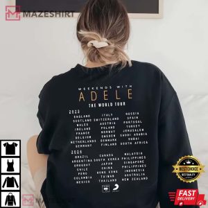 Weekends With Adele The World Tour T Shirt 1