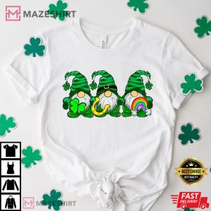 St Patricks Day Gnomes T Shirt 1