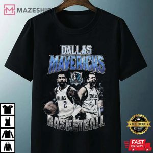 Kyrie Irving And Luka Doncic Dallas Mavericks T Shirt 1