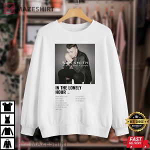 Limited Sam Smith In The Lonely Hour T Shirt 1