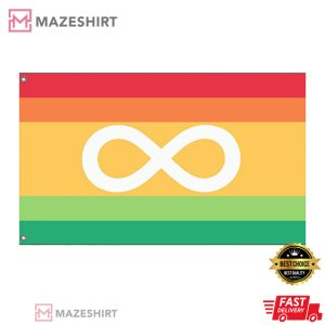 The Autistic Pride Infinity Flag 1
