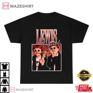 Lewis Capaldi With Rose Cute Gift For Fans T Shirt 4