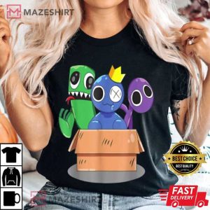 Funny Cartoon Animation Rainbow Friends T Shirt 1