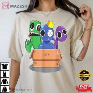 Funny Cartoon Animation Rainbow Friends T Shirt 3