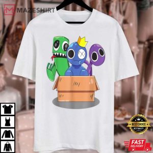 Funny Cartoon Animation Rainbow Friends T Shirt 4