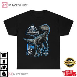 Jurassic World Blue Raptor Universal Orlando T Shirt 4