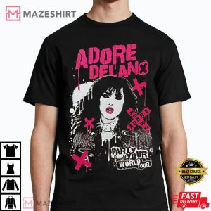 Adore Delano Party Your World Tour 2023 T Shirt 3