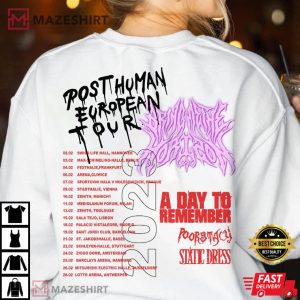 Bring Me The Horizon Post Human European Tour 2023 T Shirt 1