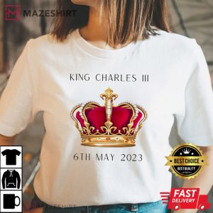 King Charles III Coronation Proud To Be British Monarchy T Shirt 4