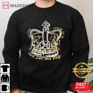 King Charles III Coronation God Save The King T Shirt 3