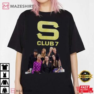 S Club 7 2015 Retro Vintage T Shirt 2