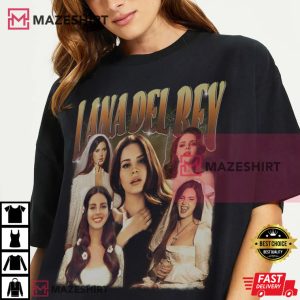 Lana Del Rey Vintage 90s Gift For Fans T-Shirt