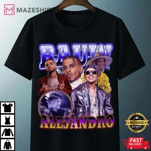 Rauw Alejandro Vintage 90s Bootleg Retro T Shirt 4