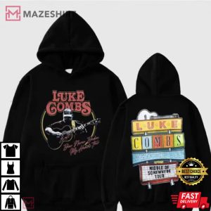 Luke Combs The Middle Of Somewhere Tour T Shirt 2