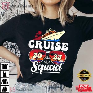 Cruise Trip Cruise Squad 2023 Summer Vocation T Shirt 1