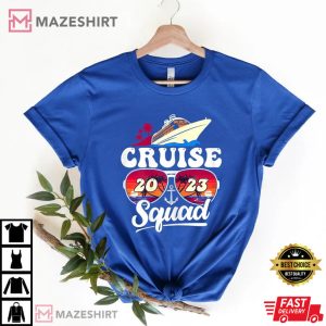 Cruise Trip Cruise Squad 2023 Summer Vocation T Shirt 2
