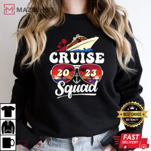 Cruise Trip Cruise Squad 2023 Summer Vocation T Shirt 4