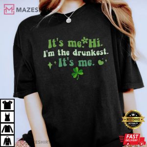 Humor Groovy Im The Drunkest Its Me T Shirt 2