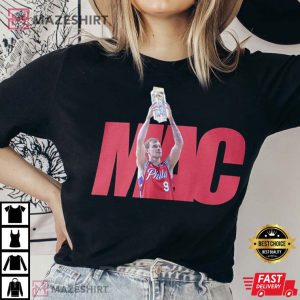 Mac McClung Slam Dunk Utah Philadelphia 76ers T Shirt 2