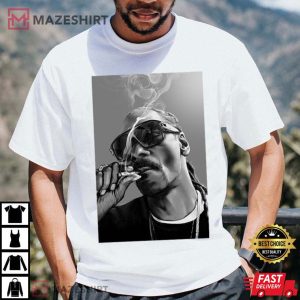 Snoop Dogg Rapper Hip Hop Concert Black T Shirt 3