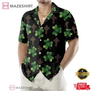 Hooligan Shamrock Irish Saint Patrick’s Day Hawaiian Shirt