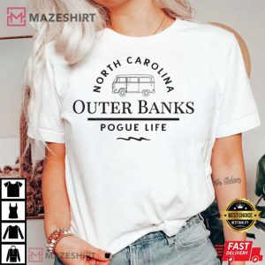 North Carolina Outer Banks Pogue Life T Shirt 2
