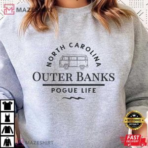 North Carolina Outer Banks Pogue Life T Shirt 3