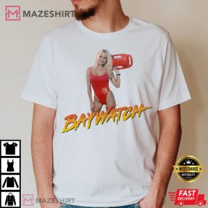 Sexy Pamela Anderson Baywatch Movie T Shirt 1